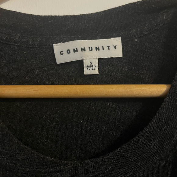 ARITZIA charcoal tshirt dress | Sz S - Picture 2 of 4